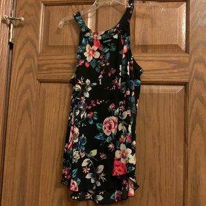 XS Floral Sleeveless Top by Express